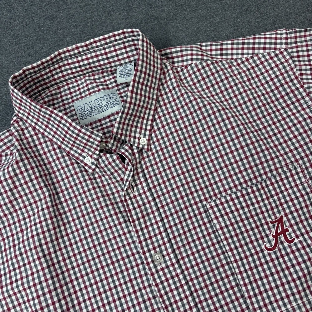 Campus‎ Specialties Men's XL Alabama Crimson Tide Long Sleeve Button Down Shirt